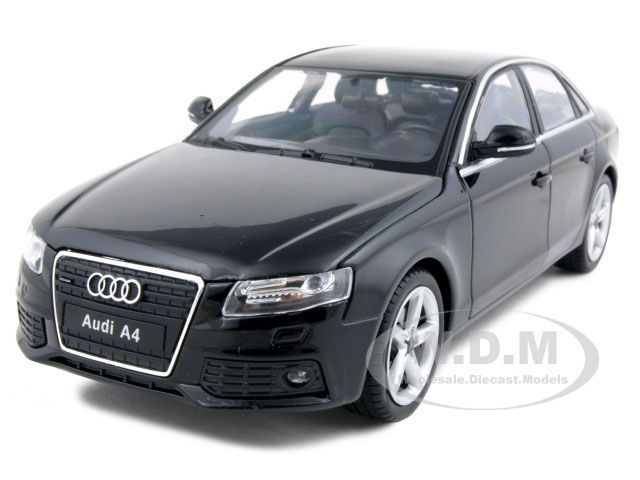 AUDI A4 BLACK 124 DIECAST WELLY  