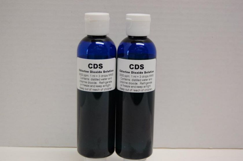 CDS ***NEW*** (8oz.Chlorine Dioxide Solution) Water Purification 