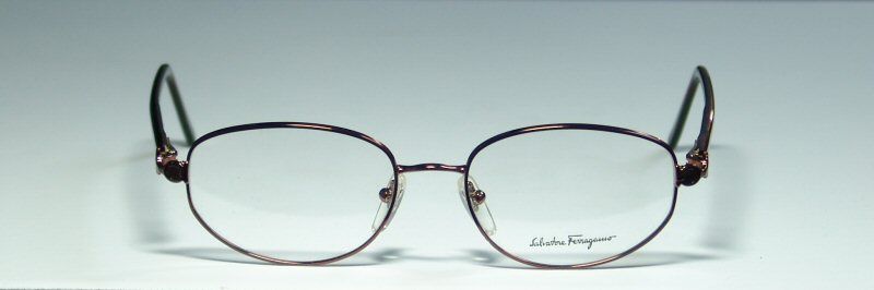 NEW SALVATORE FERRAGAMO 1546 53 18 135 BURGUNDY FULL RIM EYEGLASS 