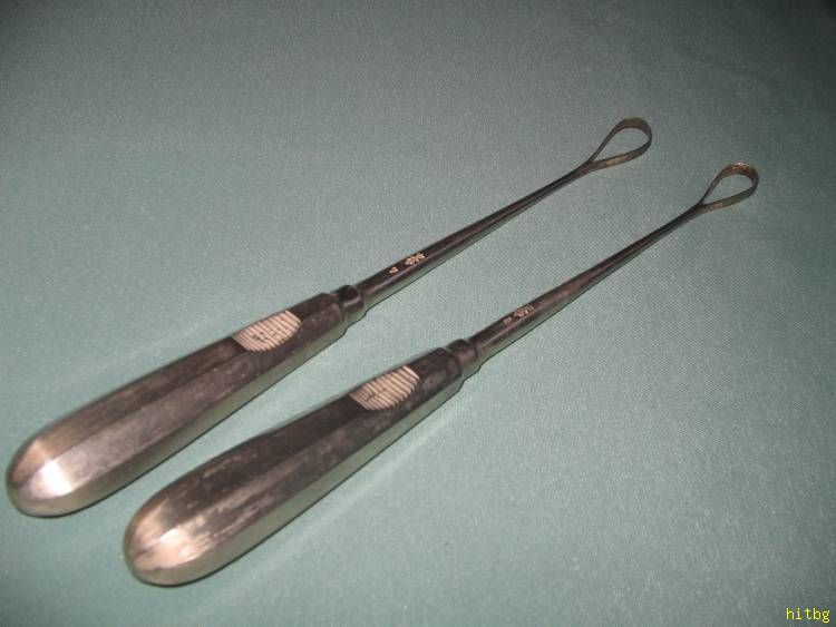 Antique Aesculap Surgical Gynecological Instruments  