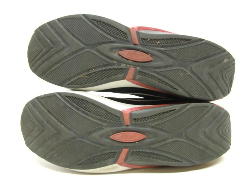 MENS MBT BLACK RED GRAY WALKING TONING ATHLETIC SHOES SIZE 13  