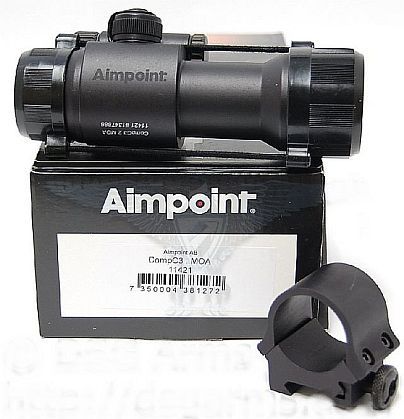 Aimpoint Comp C3   2 MOA Red Dot Sight  