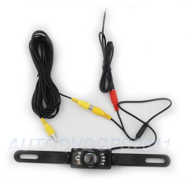 Night Vision IR License Car Rear view Backup Camera CMOS  