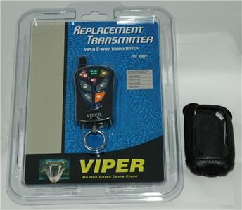 Viper 488V Remote and Leather Case Combo Brand New  