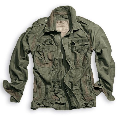 M65 ARMY STYLED HERITAGE VINTAGE SUMMER JACKET OLIVE  