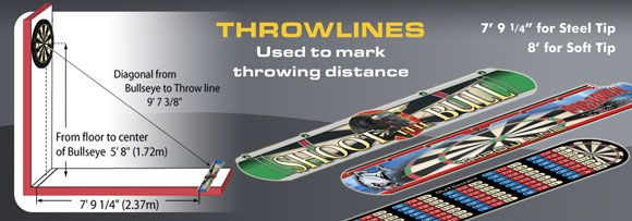 DART THROW LINE ALIEN 47552  