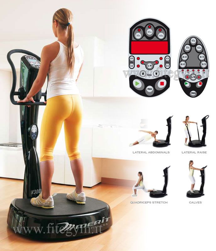 Pedana Vibrante Verticale MERIT FITNESS V 3000 Uso Prof  