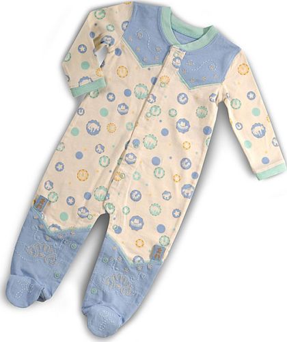 New Wrangler All Around Baby Blue Western Romper  