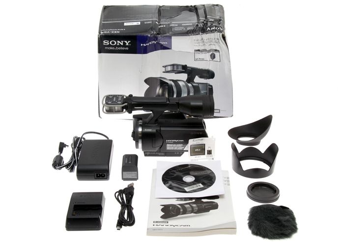 Sony NEX VG10 NEXVG10 Interchangeable Lens Handycam E Mount Camcorder 