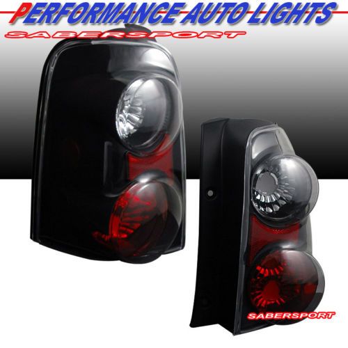 2001 2002 FORD ESCAPE BLACK HOUSING ALTEZZA TAILLIGHTS  