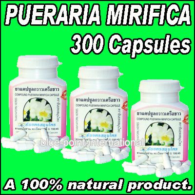 Pueraria Mirifica is in Asia known as the Miracle Herb and 