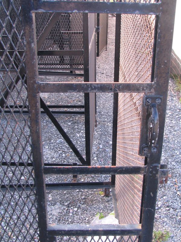 Lot of 2 Vending Machine Protective Metal Cages, Snack Soda Beverage 