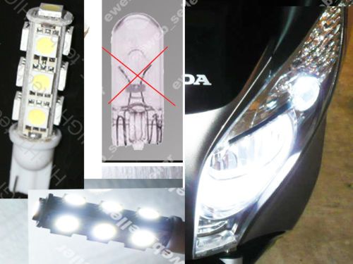 Ampoule VEILLEUSE LED smd scooter moto quad blanc xenon  