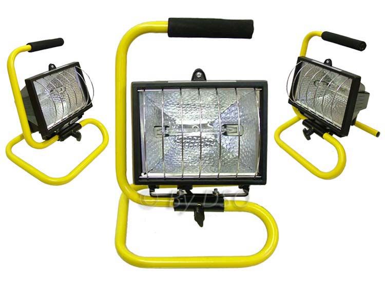 500W PORTABLE HALOGEN SPOT LIGHT   NEW  