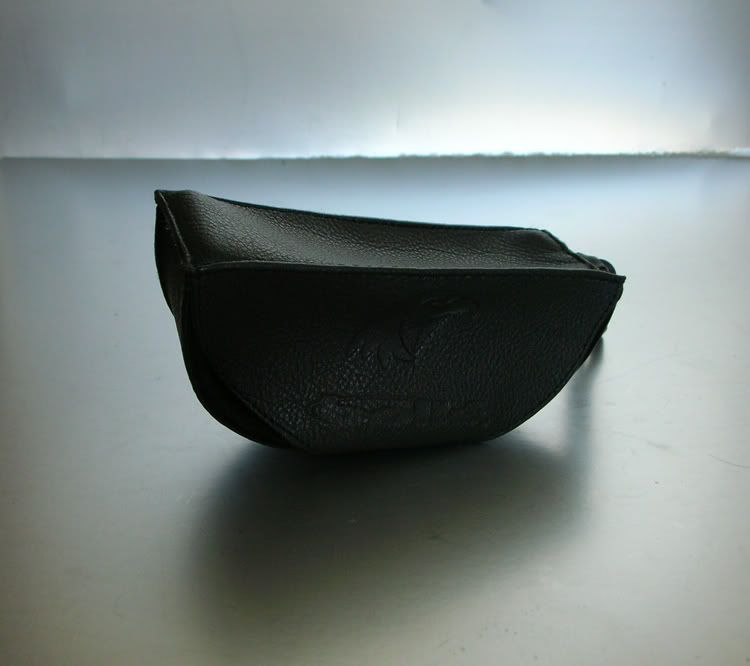 BLACK BOLLE SUN GLASSES CASE WITH CLIP  