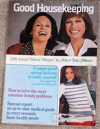 Good Housekeeping 1974 Valerie Harper Mary Tyler Moore  