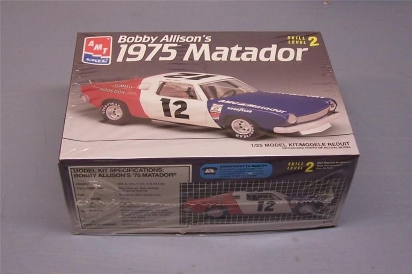 AMT/ERTL Bobby Allison #12 1975 Matador Sealed 1/25  