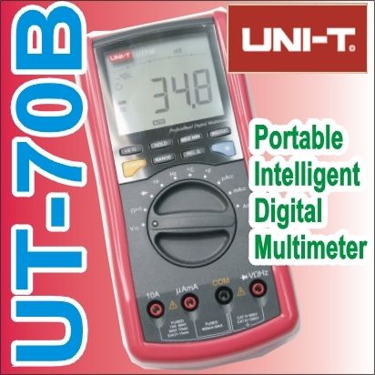 UNI T Portable Intelligent Digital Multimeter UT 70B  