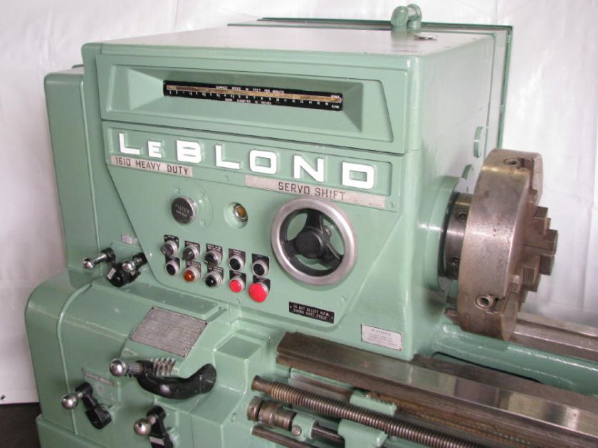 Leblond 1610 Servo Shift Heavy Duty Engine Lathe  