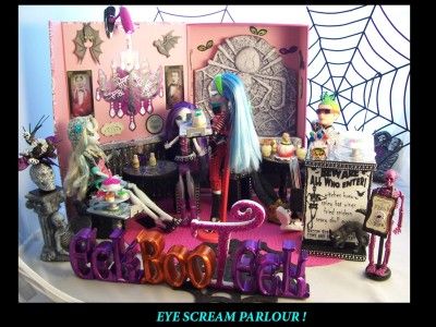 High School MOnster DOll ** Eye SCREAM Parlour ** Handmade EEK BOOTEEK 