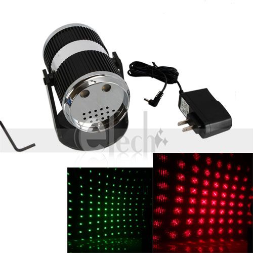 Mini Laser Stage light Red & Green Laser Power Saving Sound active 