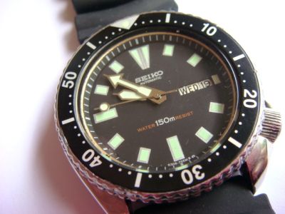 Seiko Scuba divers 6309 7290 automatic 17 jewels serial Nr.813188 