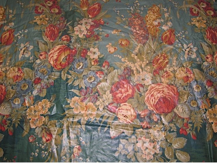  chintz cotton cyrus clark company, teflon fabric. There are two 12 