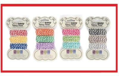 We R Memory Keepers SewEasy FANCY FLOSS TWINE 104yd  