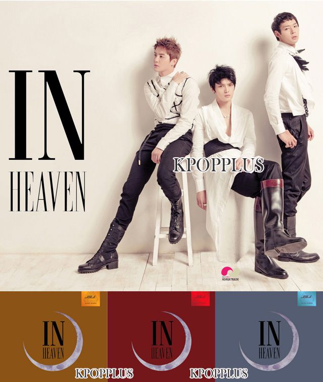 JYJ TVXQ   In Heaven [RED / BROWN / BLUE] (1st Album) [CD+Booklet 