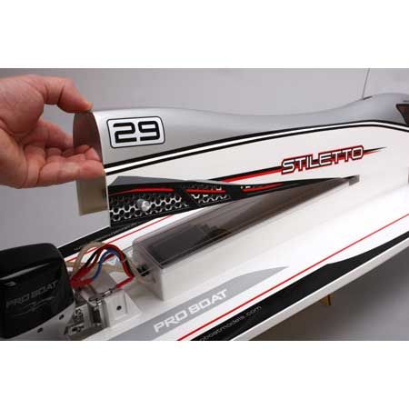   Stiletto 29 Brushless Electric Tunnel Hull w/FREE Spektrum DX3E  