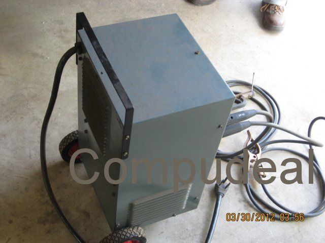 Wards PowerKraft 295 Electric Welder,210 240v Leads, Gnd Clmp+Rod 