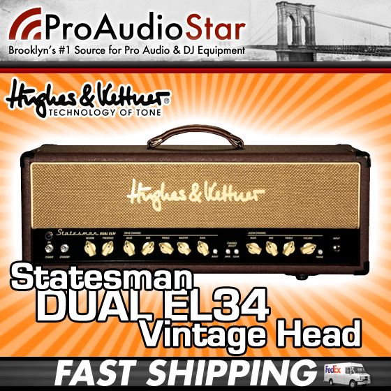   and Kettner STM Dual EL34 Head Statesman EL 34 50 w PROAUDIOSTAR