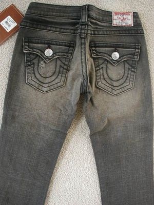   new 100 % authentic woman s billy big t jeans by true religion color