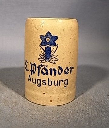 CC4 * BEAUTIFUL MINI BEER STEIN VINTAGE GERMAN 1930s  