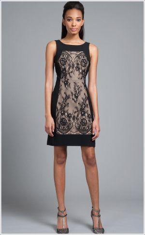 Tracy Reese Lace Inset Dress ( Size 2)  