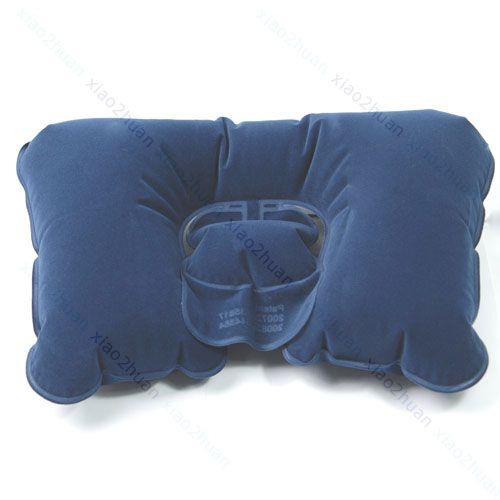 Inflatable Neck Back Cushion Rest Car Air Travel Pillow  