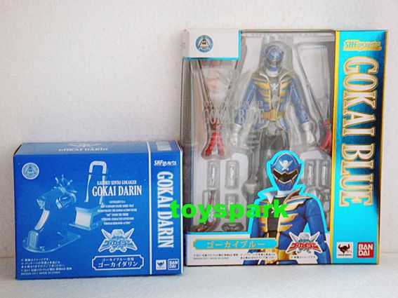 BANDAI S.H. Figuarts Kaizoku Sentai Gokaiger GOKAI BLUE + GOKAI DARIN 