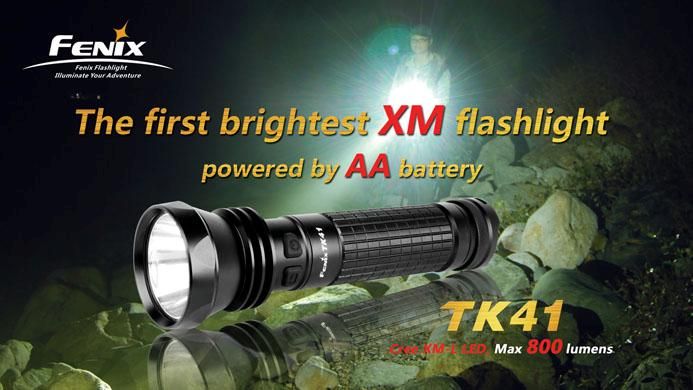 Fenix TK41 Cree LED 800 Lumen Waterproof Flashlight   Fenix Dealer 