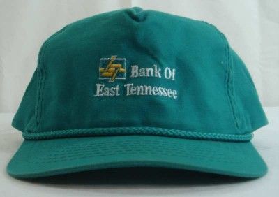 VTG Bank of East Tennessee Teal Baseball Snapback Hat  