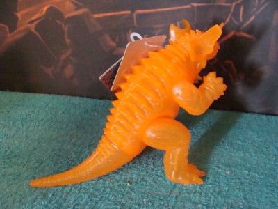 2002 BANDAI GMK ORANGE BARAGON W/ TAG LIMITED godzilla  