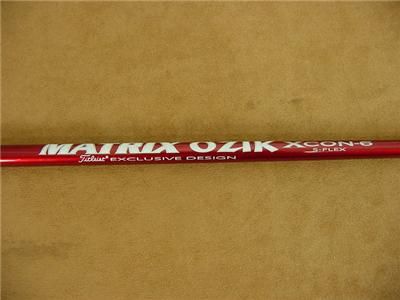   Ozik Xcon 6 S Graphite Shaft 43 335 Tip Spine Marked NEAR MINT  