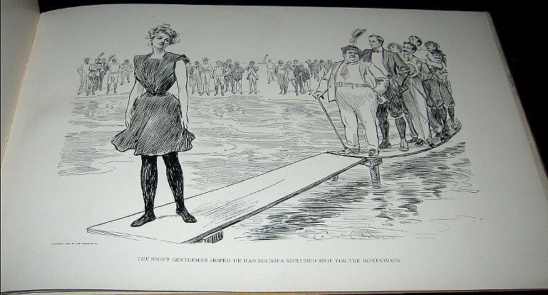 CHARLES DANA GIBSON AMERICANS FOLIO 1902 VF/NM 84 ILLUSTRATIONS 