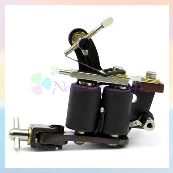 Pro 8 Wrap Dual Coil Cast Iron Frame Tattoo Machine Liner Supply 