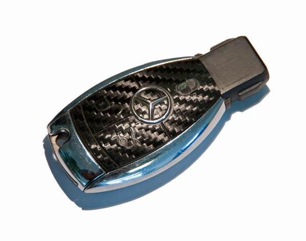 Mercedes E W211 W212 W207 AMG Brabus carbon key cover  