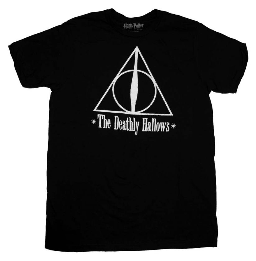 Harry Potter And The Deathly Hallows Symbol Movie T Shirt Tee  