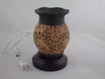 Large Size Tart Warmer Earth Lamp Leaves CW914  