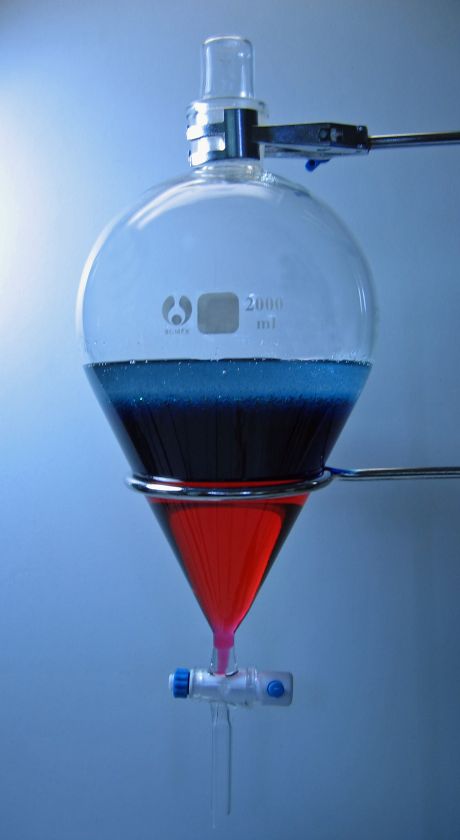 SEPARATORY FUNNEL 2000 mL w/ TEFLON STOPCOCK  