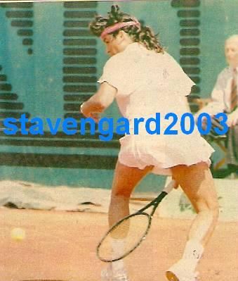 TENNIS GABRIELA SABATINI ROLAND GARROS MAGAZINE 1991  