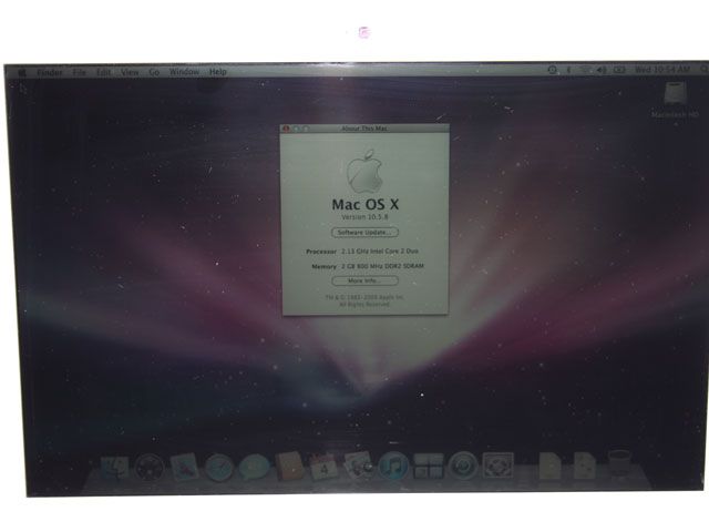 Apple MacBook 13 2.13GHz/2GB/160GB/SD M2009 463424  