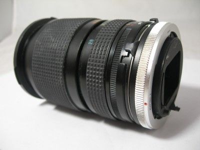 TAMRON SP 28 80MM 13.5 4.2 CF MACRO BBAR MC LENS FOR CANON FD  